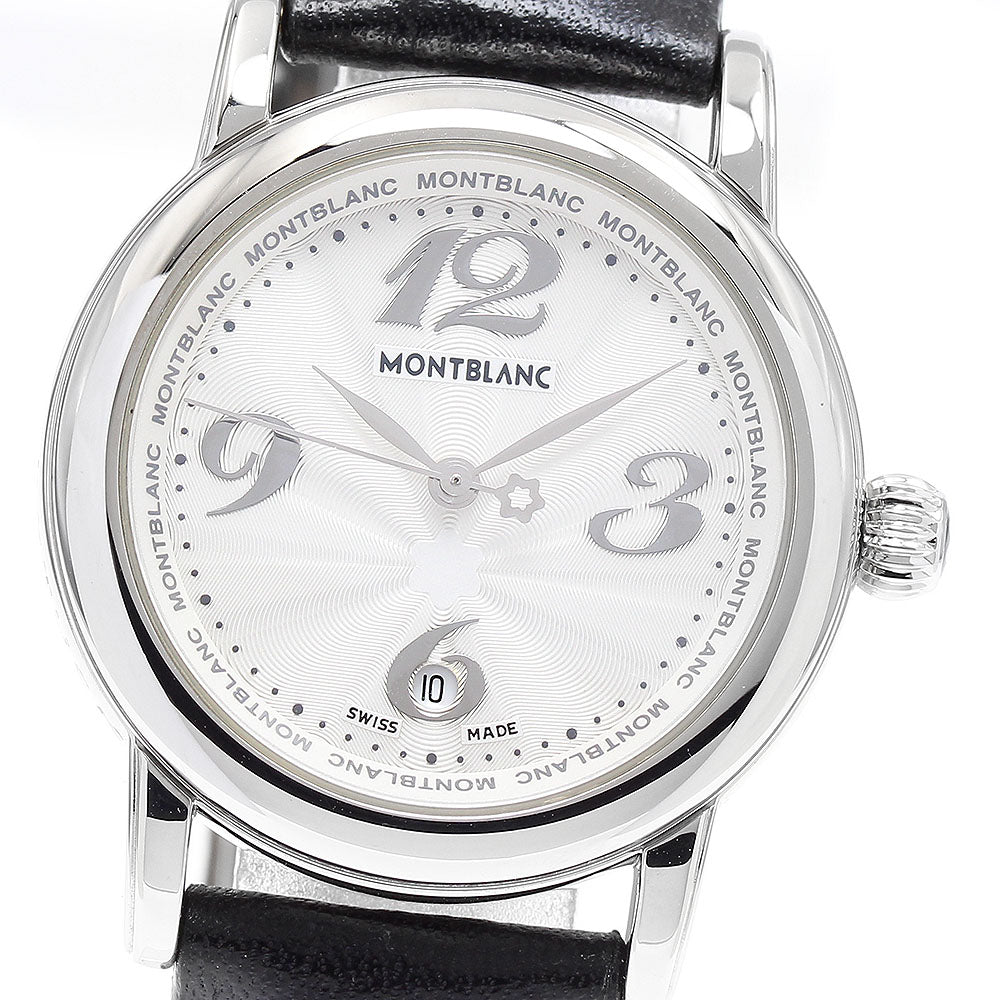 MONTBLANC Meisterstic 7079 Silver Dial Quartz Ladies Watch_909646