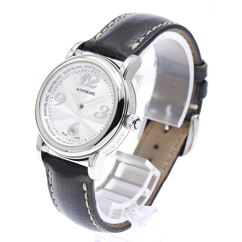 MONTBLANC Meisterstic 7079 Silver Dial Quartz Ladies Watch_909646