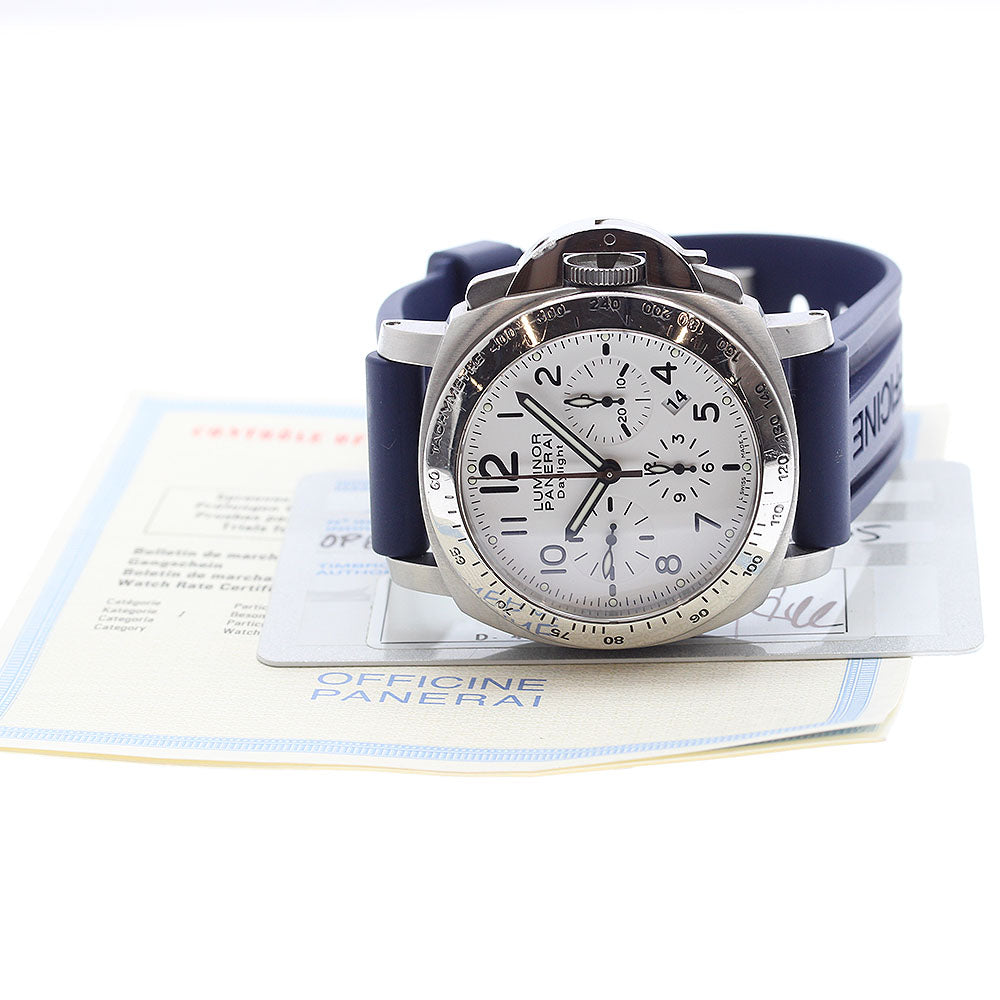 PANERAI Luminor Chronograph Daylight PAM00188 Date Automatic Men's Watch_909662