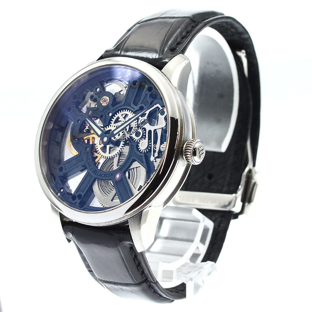 MAURICE LACROIX Masterpiece skeleton MP7228 skeleton Dial Hand Winding Men's Watch_909667
