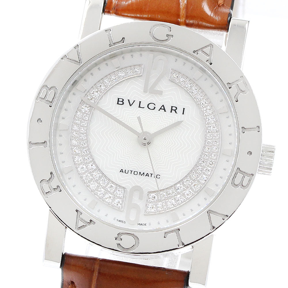 BVLGARI BVLGARIBVLGARI BB33SL Diamond White shell Dial Automatic Boy's Watch_909674