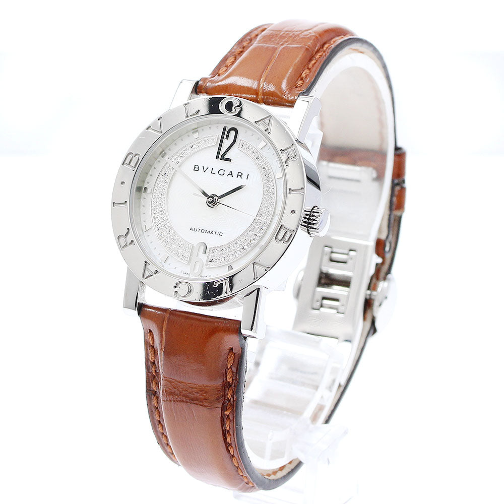 BVLGARI BVLGARIBVLGARI BB33SL Diamond White shell Dial Automatic Boy's Watch_909674