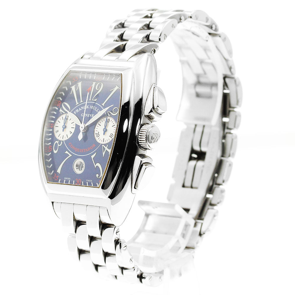 FRANCK MULLER Conquistador 8005CC Chronograph Navy Dial Automatic Men's_909682