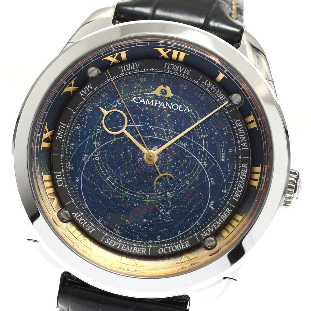 CITIZEN Campanola Cosmo Sign AO4011-07M/4398-A1C4J04 200 limited blue Dial Quartz Men's Watch_909683