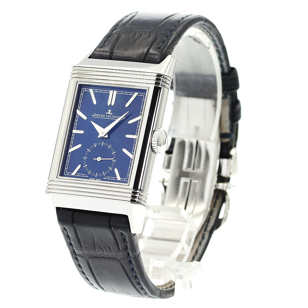 JAEGER-LECOULTRE Reverso Tribute Small Second Q3978480/214.8.62 blue Dial Hand Winding Men's Watch_909691