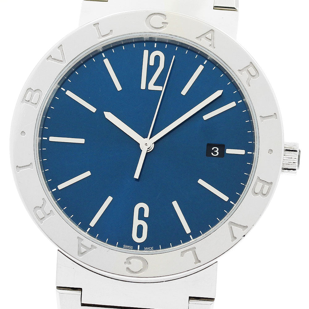BVLGARI BVLGARIBVLGARI BB41S Date blue Dial Automatic Men's Watch_909697