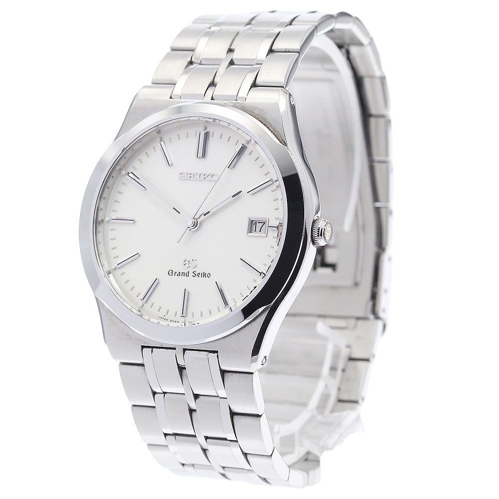 SEIKO Grand Seiko SBGG001/8N65-9000 Date Silver Dial Quartz Men's Watch_909701