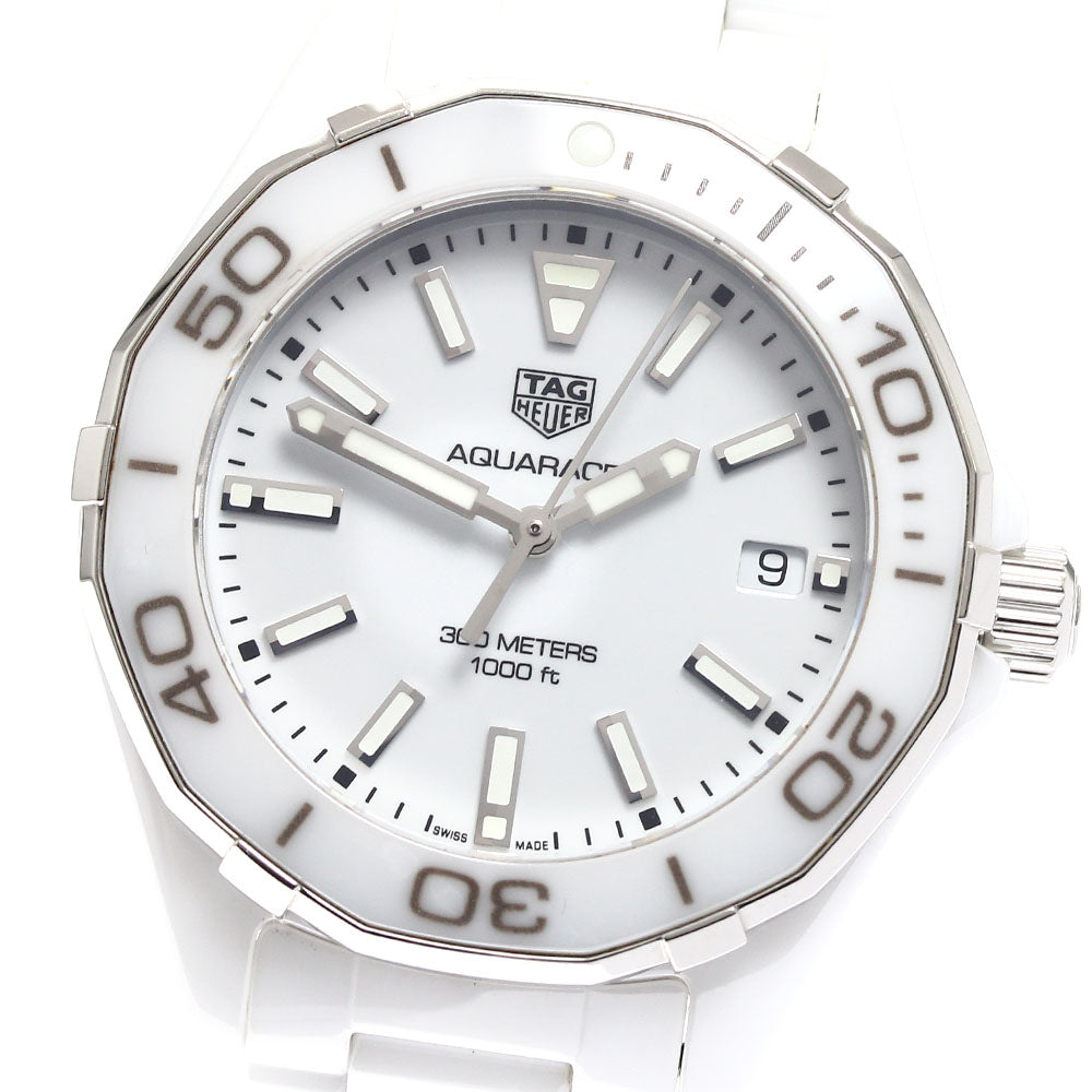 TAG HEUER Aqua racer WAY1391.BH0717 ceramic Quartz Ladies Watch_909705