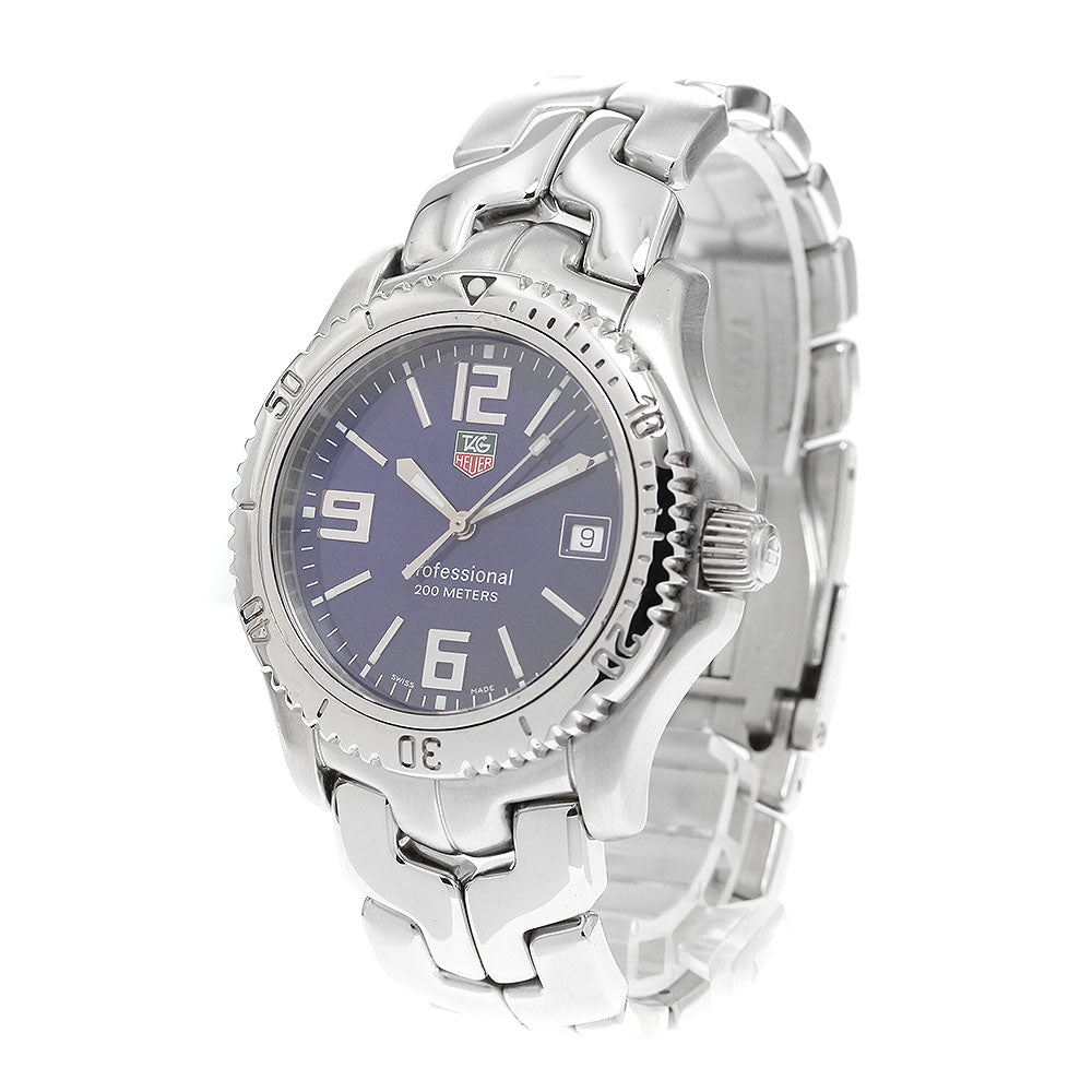 TAG HEUER Link WT1113 Date blue Dial Quartz Men's Watch_909706