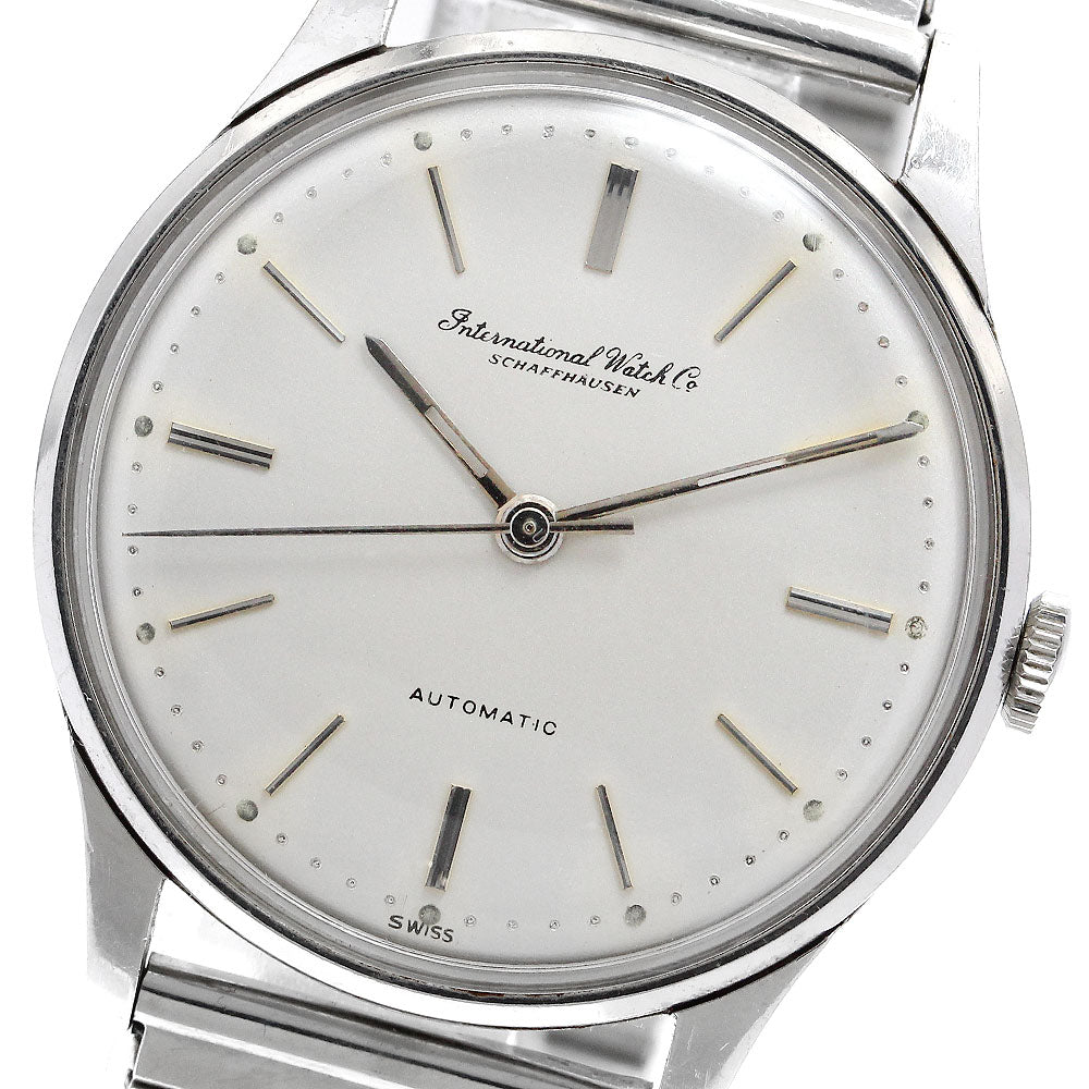 IWC SCHAFFHAUSEN Cal.853 Redundancy Dial Silver Dial Automatic Men's Watch_909724