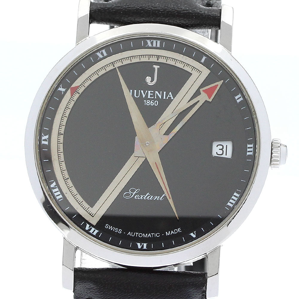 JUVENIA Textant Compass J9692C Date Black Dial Automatic Men's Watch_909728