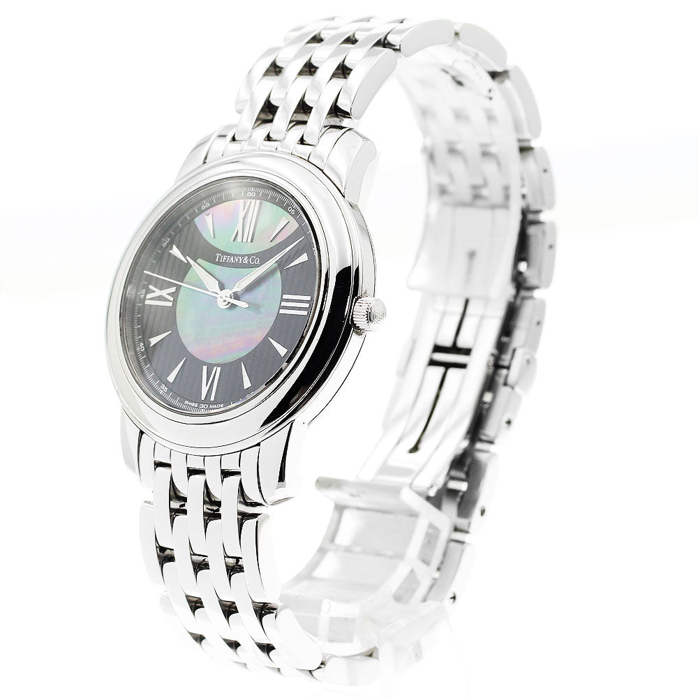 TIFFANY&Co. mark Z0046.17.10A90A00A Black / black shell Dial Quartz Men's Watch_909745