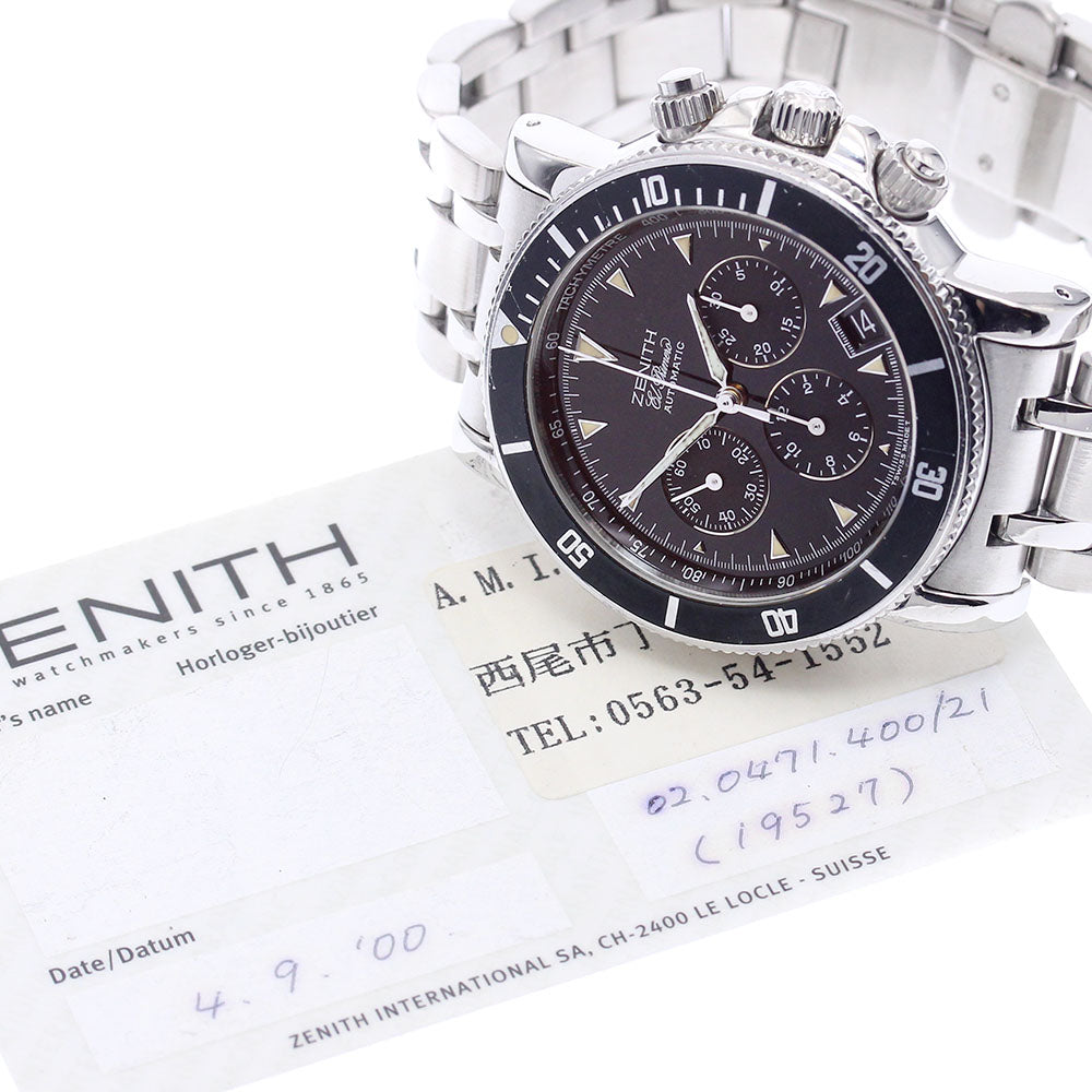 ZENITH El Primero Rainbow 02.0471.400 Chronograph Automatic Men's Watch_909748
