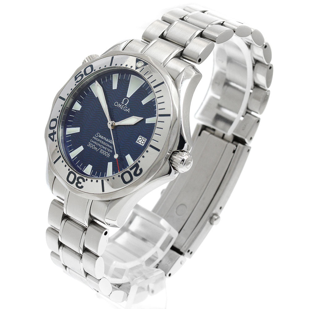 OMEGA Seamaster300 2255.80 Date blue Dial Automatic Men's Watch_909759