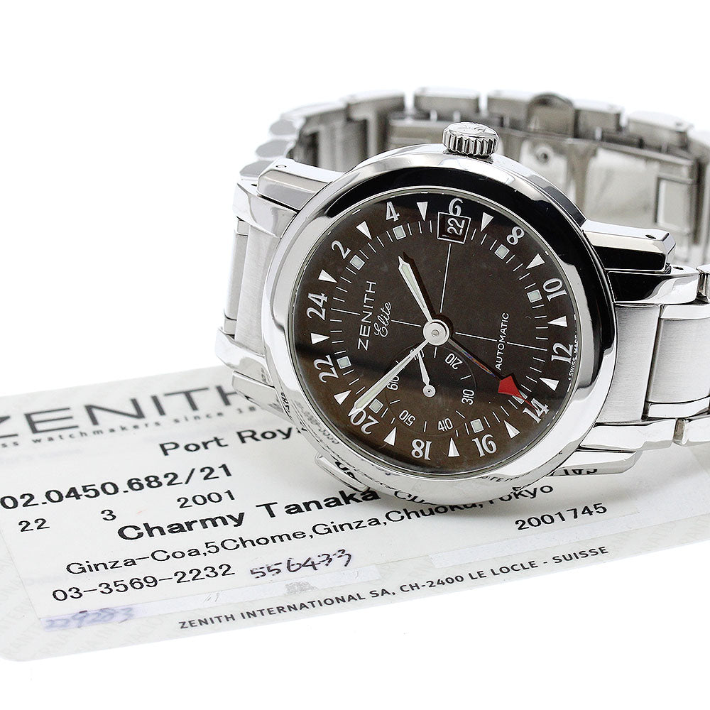 ZENITH Port Royale 01/02.0450.682 Small Second Date Automatic Men's Watch_909771