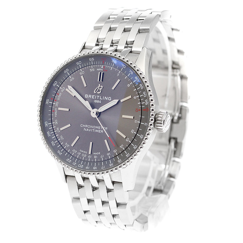 BREITLING Navitimer Automatic 36 A17327 gray Dial Automatic Men's Watch_909772