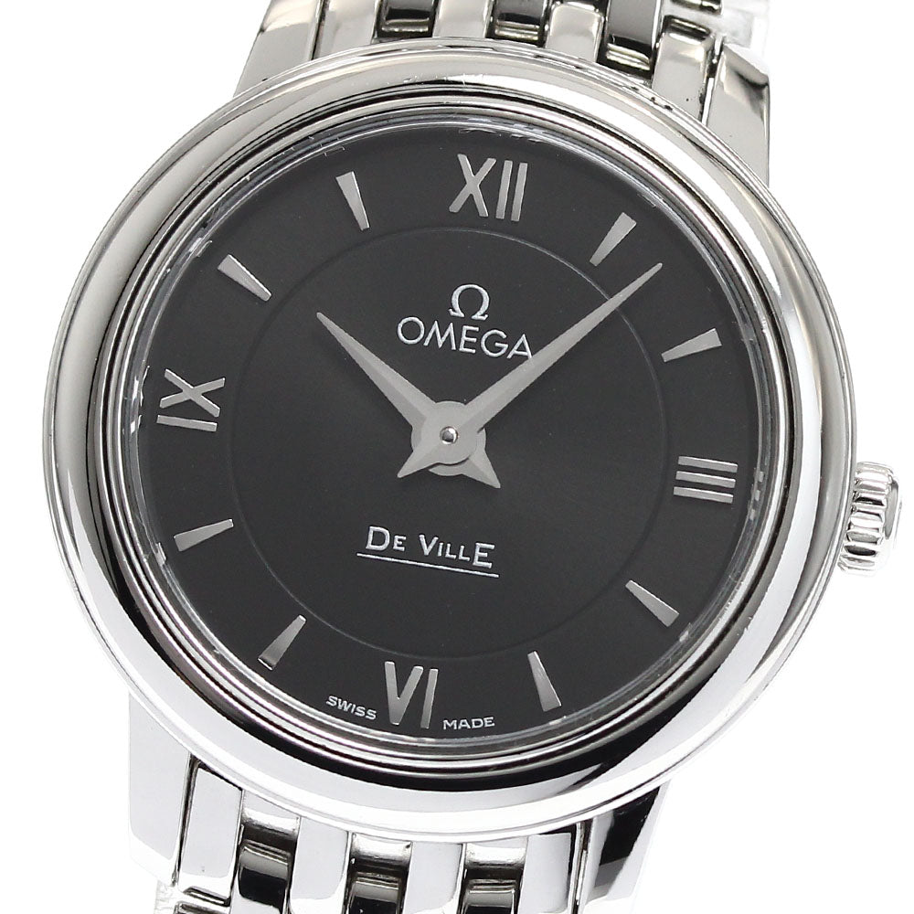 OMEGA De Ville Prestige 424.10.24.60.01.001 black Dial Quartz Ladies_909775