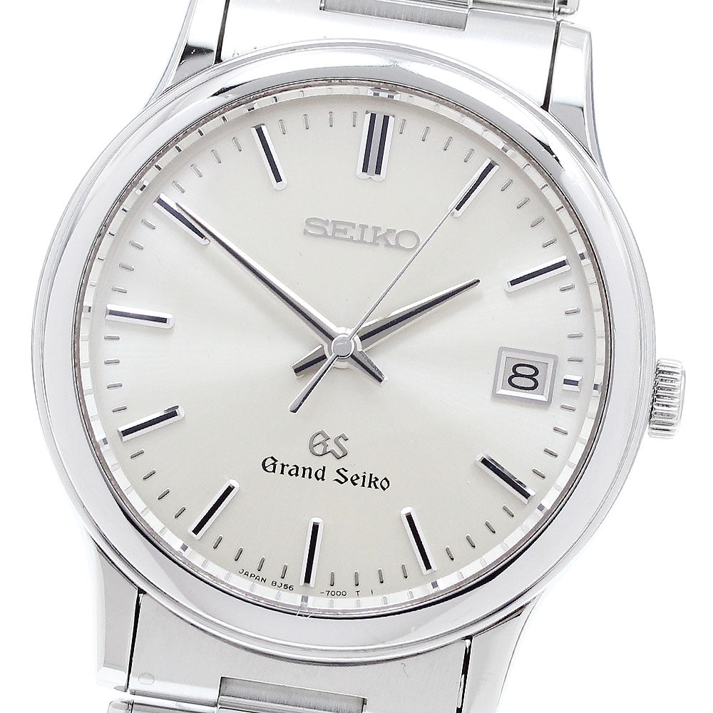 SEIKO Grand Seiko SBGF013/8J56-7000 Date Silver Dial Quartz Men's Watch_909777