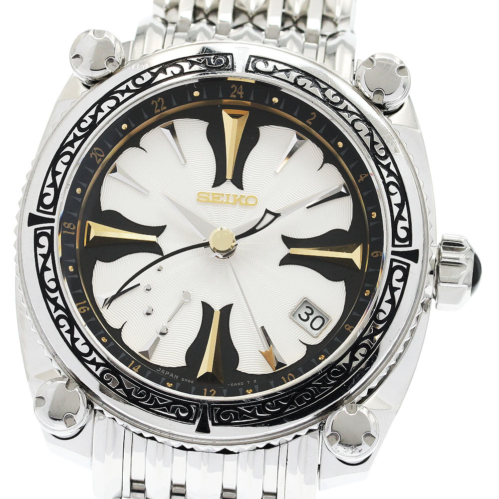 SEIKO Galante SBLA061/5R66-0AV0 Power reserve Spring drive Men's Watch_909797