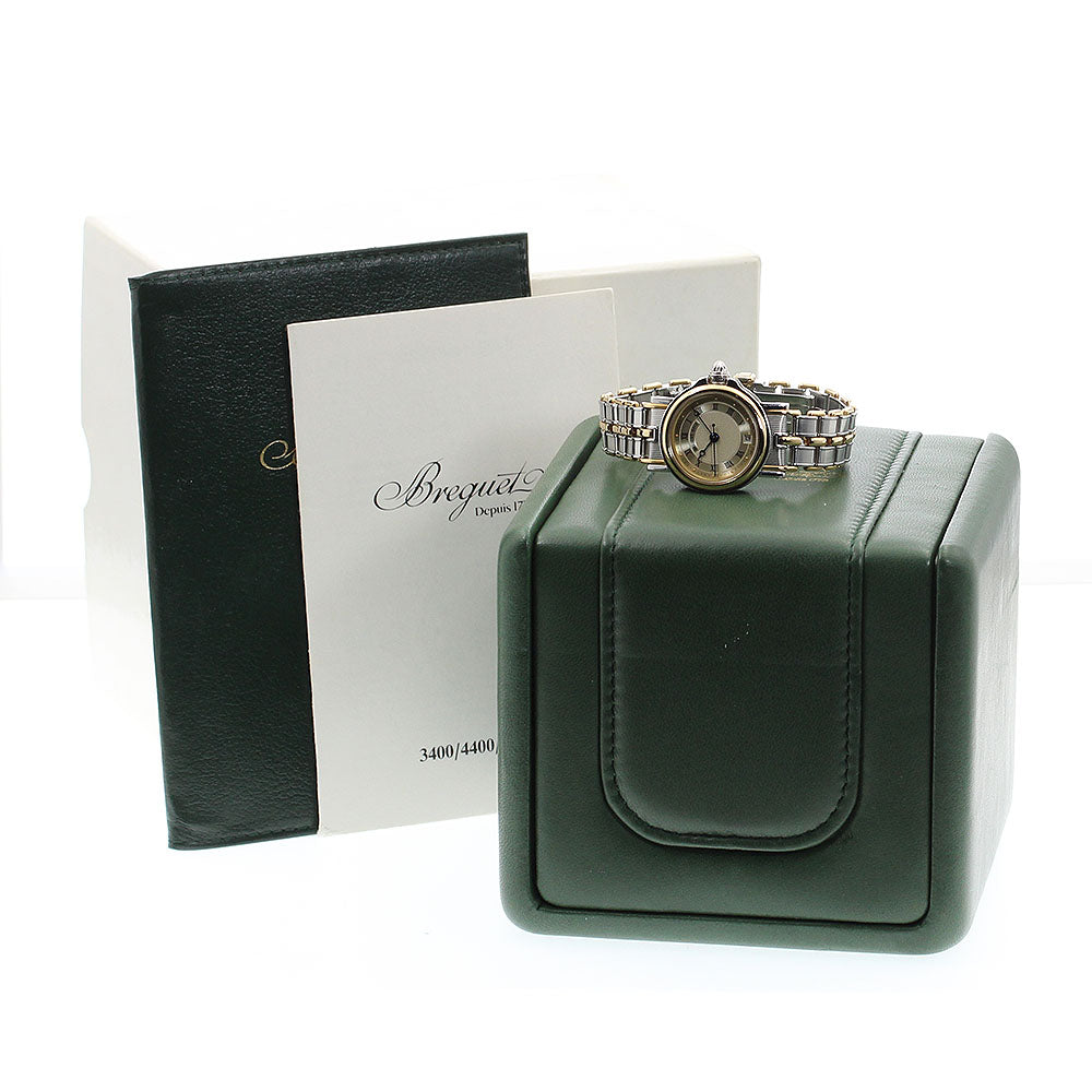 Breguet Marine 8400SA/12/X70 Date Champagne Gold Dial Automatic Ladies_909831