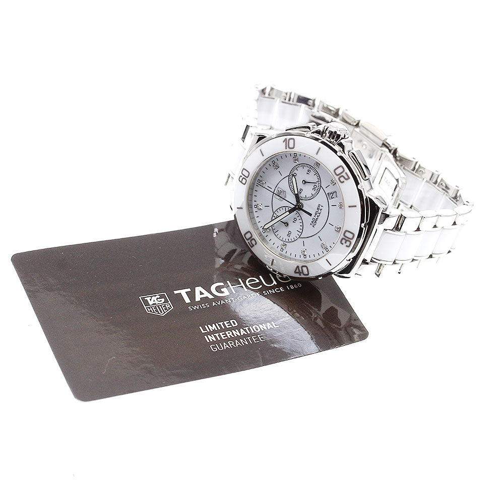 TAG HEUER Formula 1 CAH1211 Chronograph 12P white Dial Quartz Men's_909835
