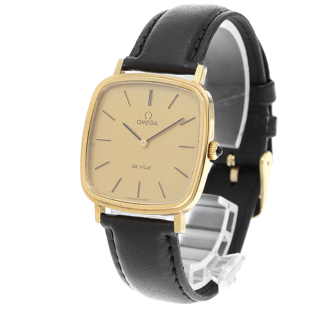 OMEGA De Ville Cal.625 111.0118 Square gold Dial Hand Winding Men's Watch_909836