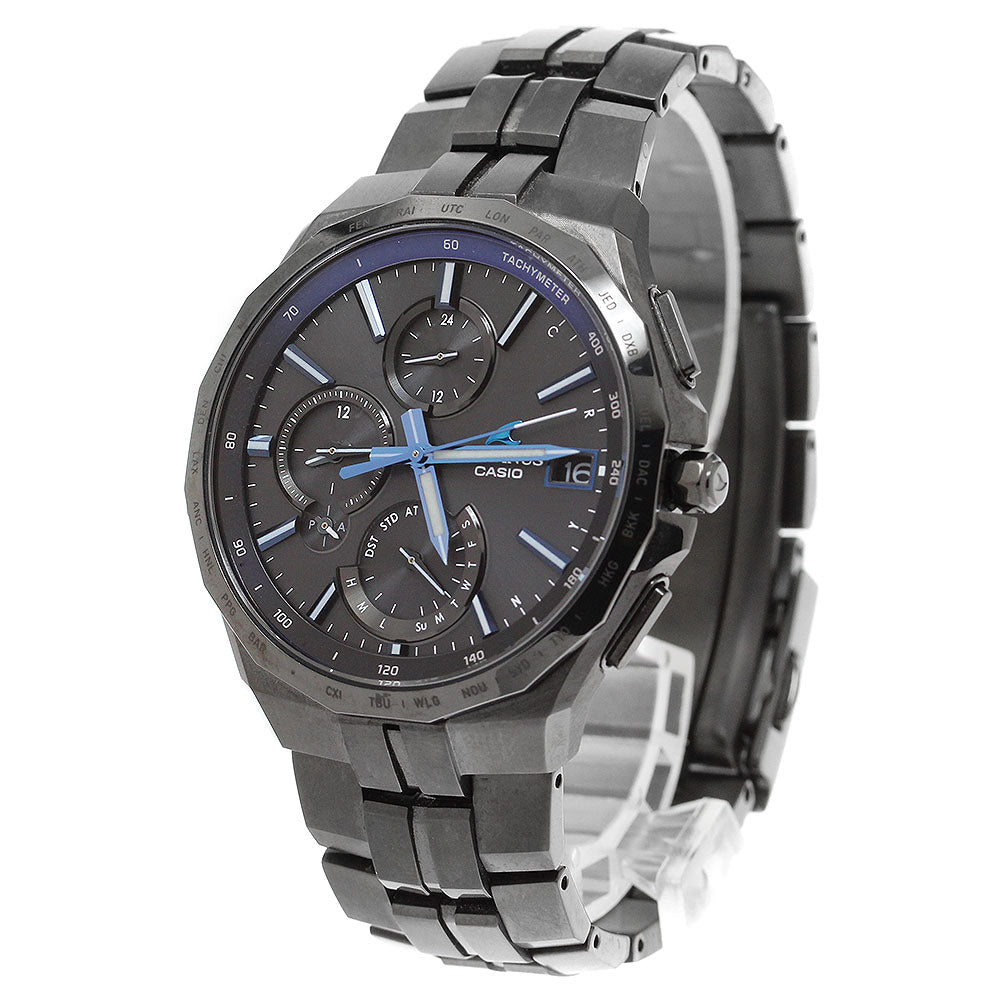 CASIO Oceanus Manta OCW-S5000B-1AJF black Dial Solar Powered Radio Men's_909837