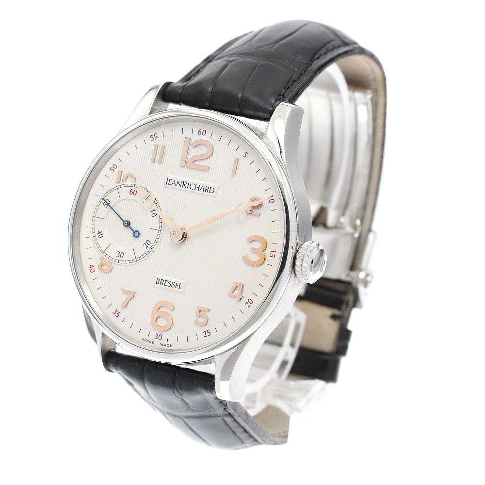 JEANRICHARD Bressel 16012 Small seconds Silver Dial Hand Winding Men's Watch_909857