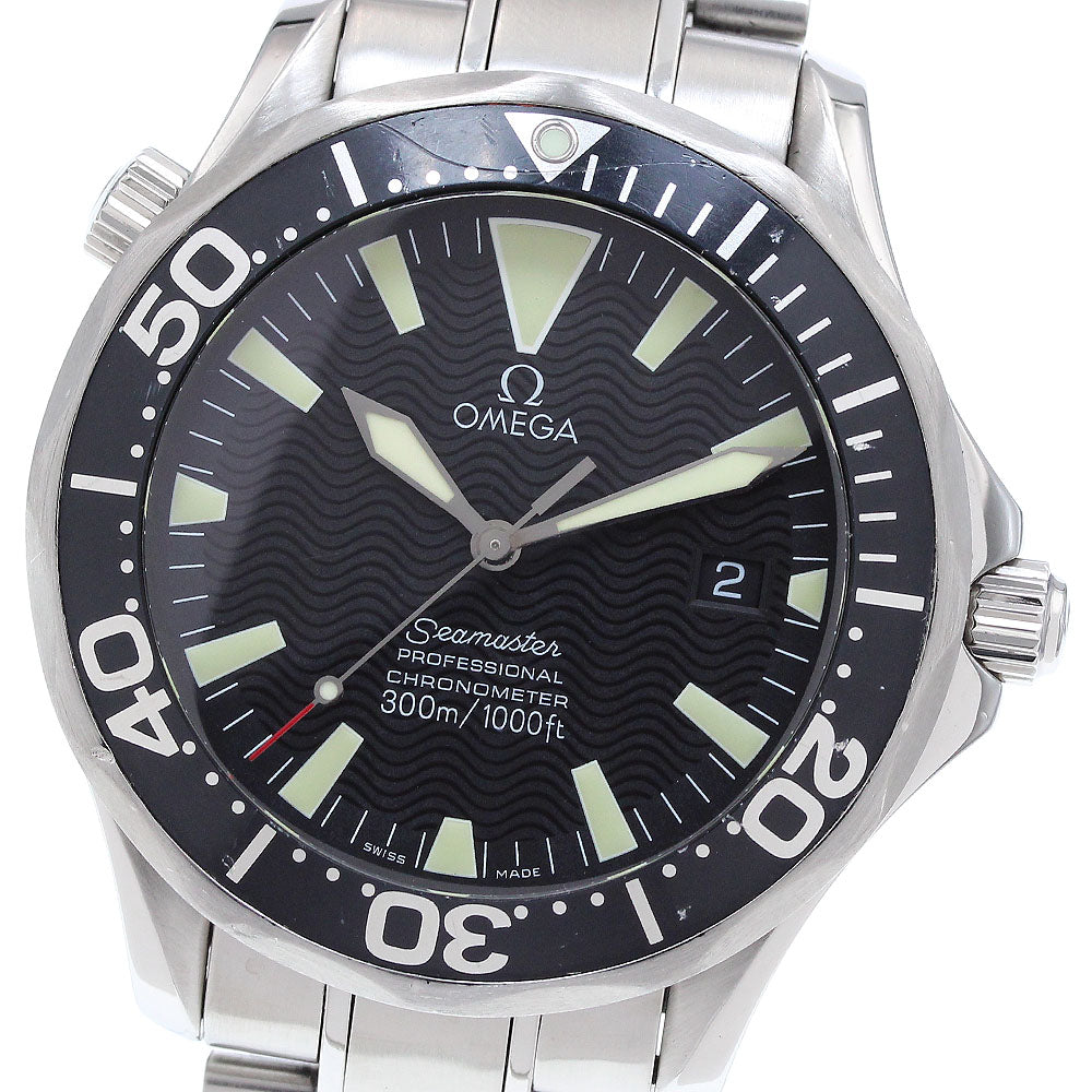 OMEGA Seamaster300 2254.50 Date black Dial Automatic Men's Watch_909861