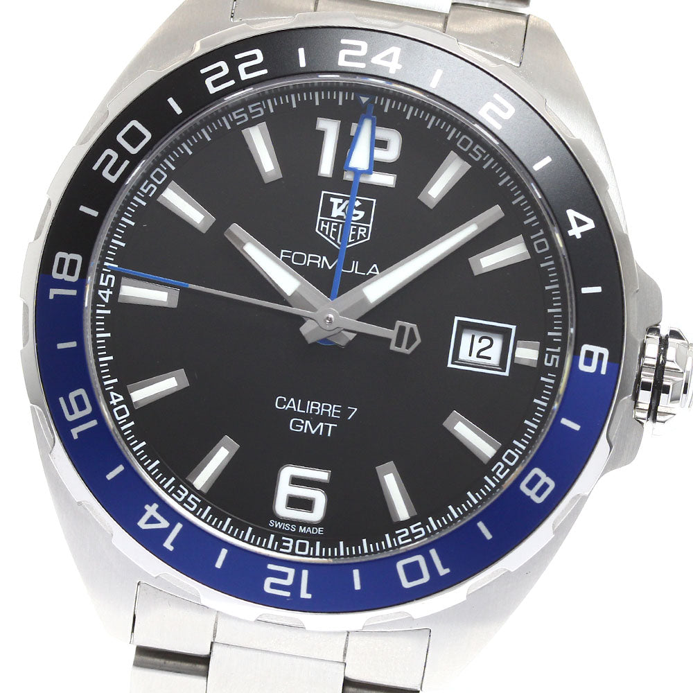 TAG HEUER Formula 1 WAZ211A-0 Caliber 7 GMT black Dial Automatic Men's_909879
