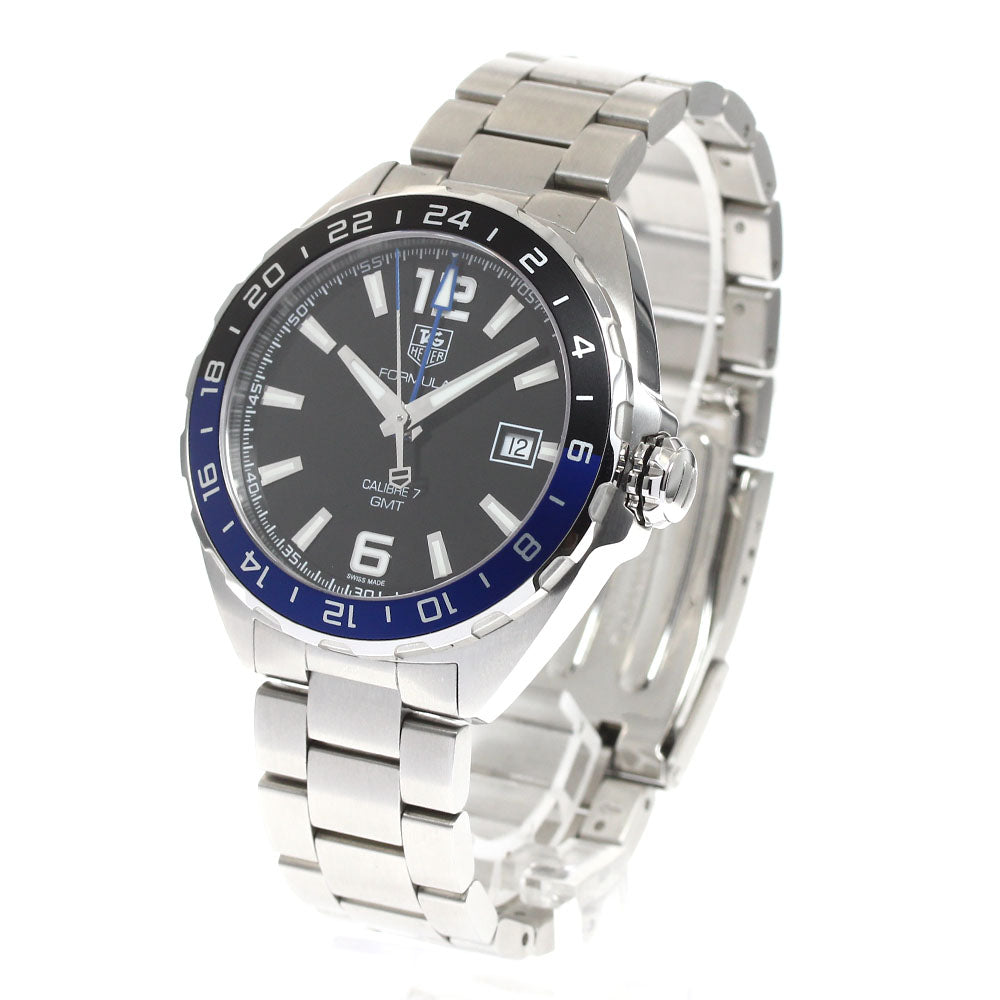TAG HEUER Formula 1 WAZ211A-0 Caliber 7 GMT black Dial Automatic Men's_909879