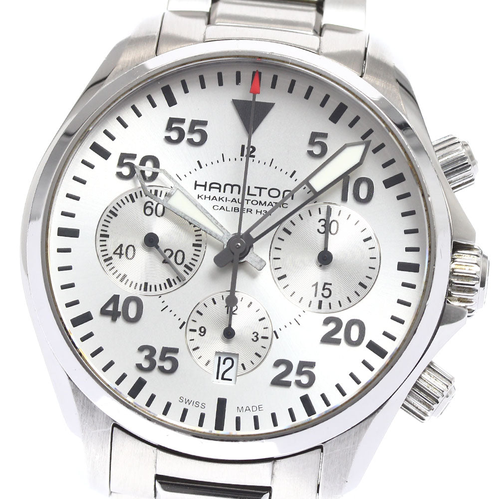 HAMILTON Khaki Aviation Pilot H646660 Chronograph Automatic Men's Watch_909888
