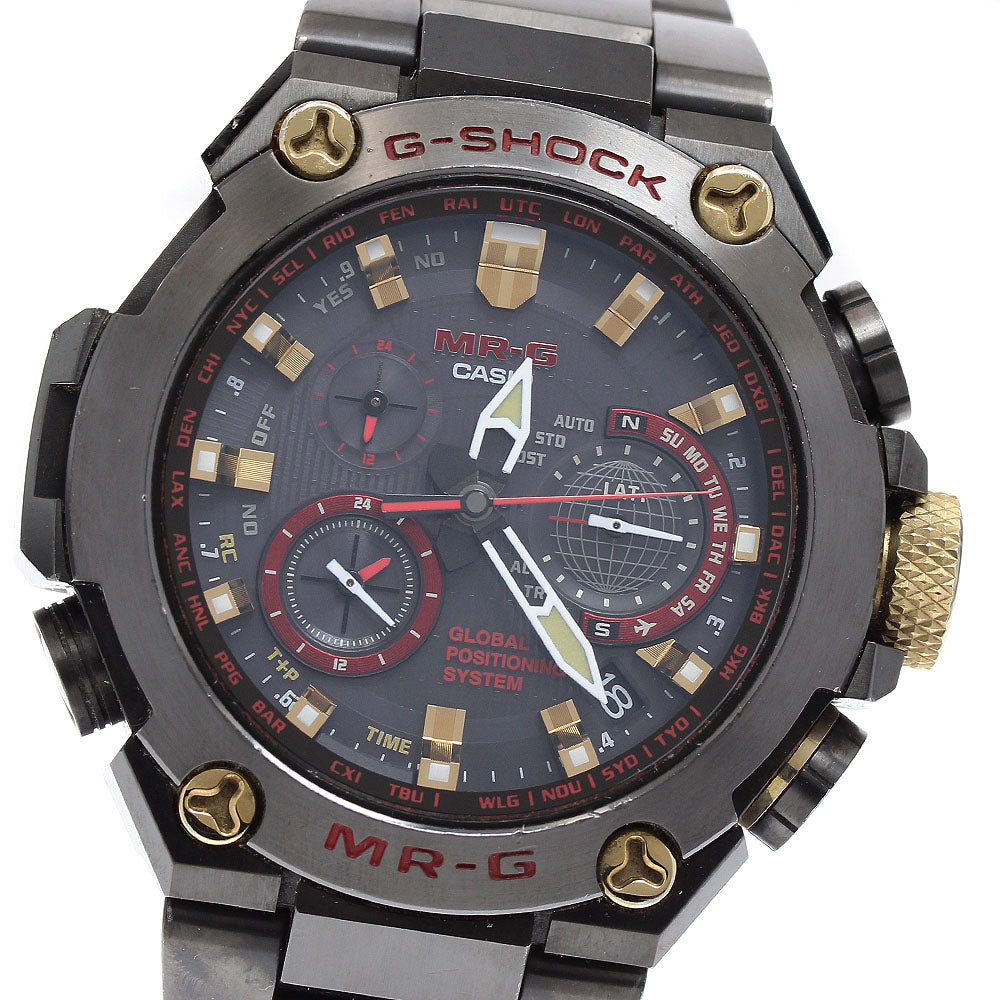 CASIO G-SHOCK MR-G MRG-G1000B-1A4JR Solar Powered Radio Men's Watch_909890
