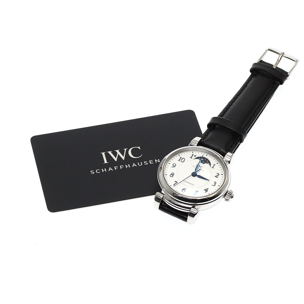 IWC SCHAFFHAUSEN Da Vinci IW459306 Moon phase Silver Dial Automatic Boy's_909891