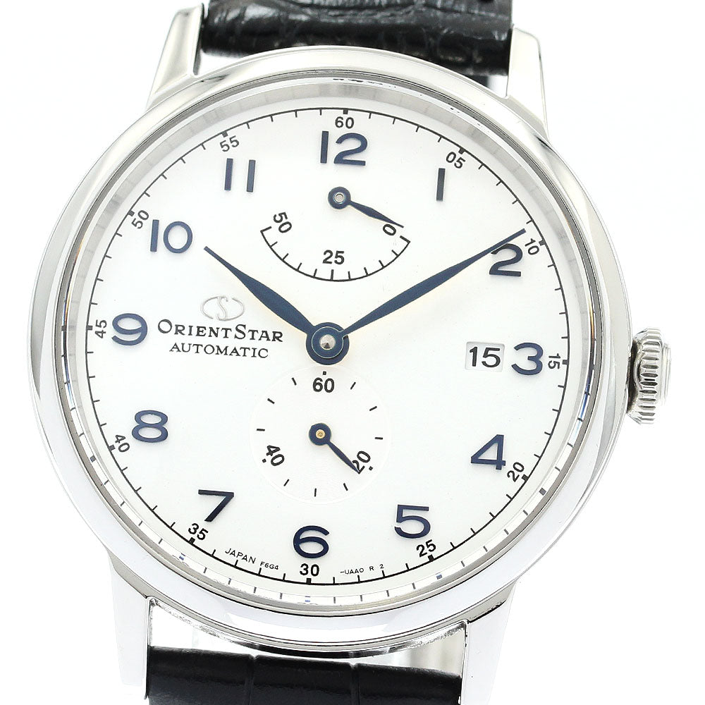 ORIENT Orient star F6G4-UAA0 Power reserve Silver Dial Automatic Men's Watch_909892