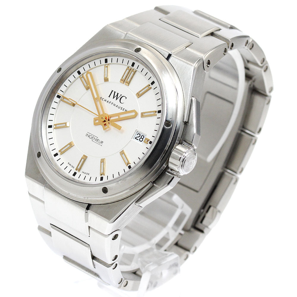 IWC SCHAFFHAUSEN Ingenieur IW323906 Date Silver Dial Automatic Men's_909895