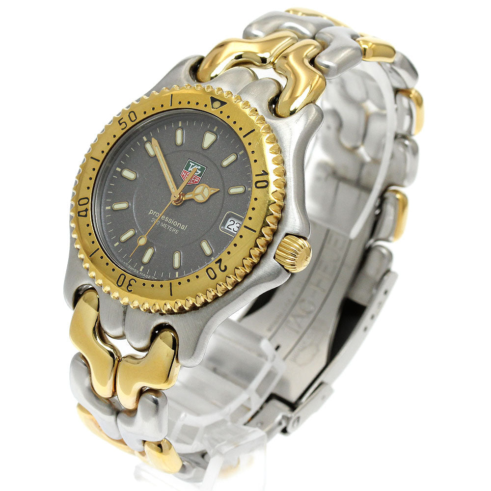 TAG HEUER S/el WG1120-K0 Date gray Dial Quartz Men's Watch_909917