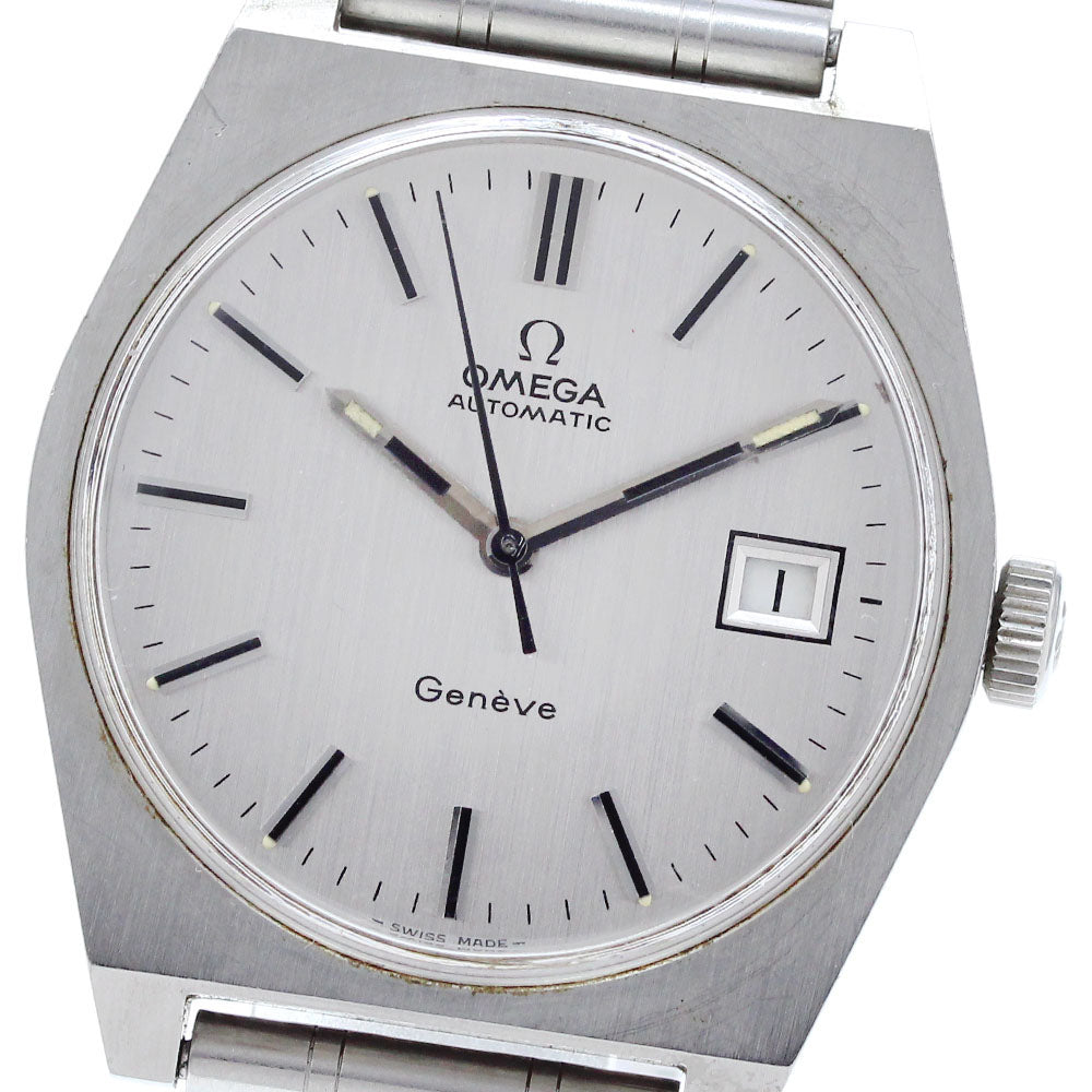 OMEGA Geneve 166.0118 Date Cal.1481 Silver Dial Automatic Men's Watch_909918