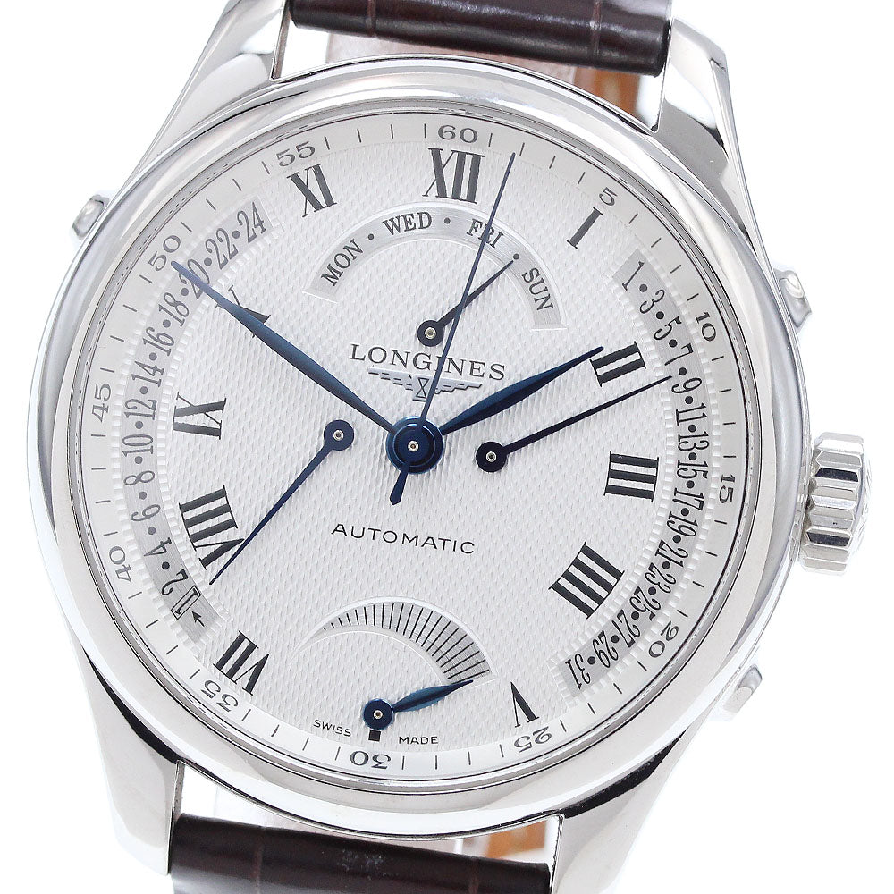 LONGINES Master collection L2.714.4 Retrograde Silver Dial Automatic Men's Watch_909921