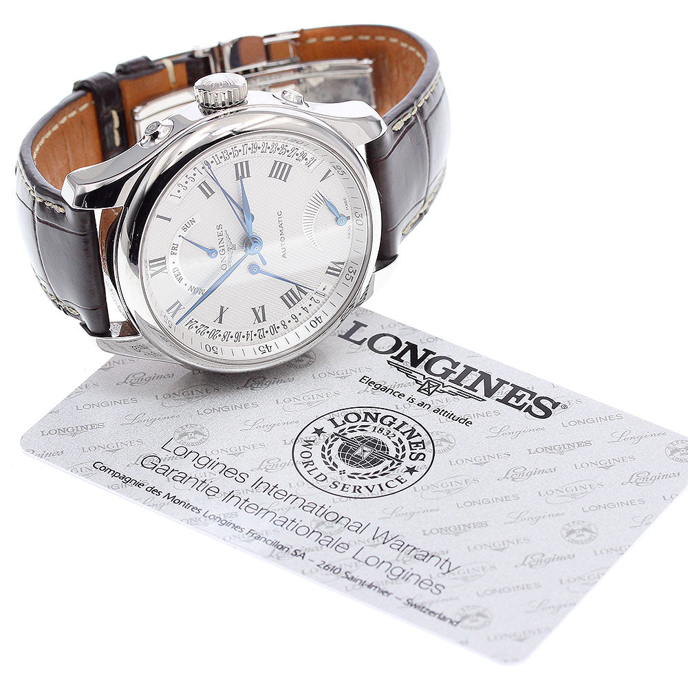 LONGINES Master collection L2.714.4 Retrograde Silver Dial Automatic Men's Watch_909921