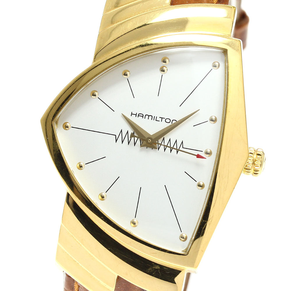 HAMILTON Ventura H243010 Silver Dial Quartz Men's Watch_909924