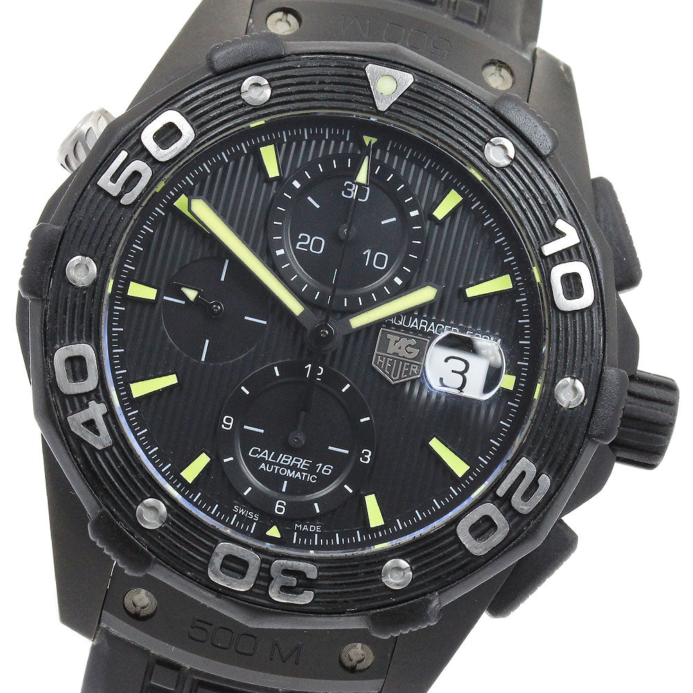 TAG HEUER Aqua racer CAJ2180.FT6023 Date Chronograph Automatic Men's_909935