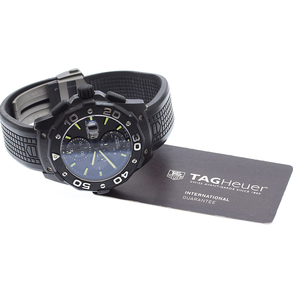 TAG HEUER Aqua racer CAJ2180.FT6023 Date Chronograph Automatic Men's_909935