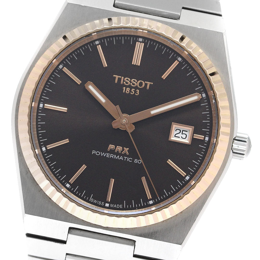 TISSOT Powermatic T931.407.41.291.00 18KPGBezel Automatic Men's Watch_909937