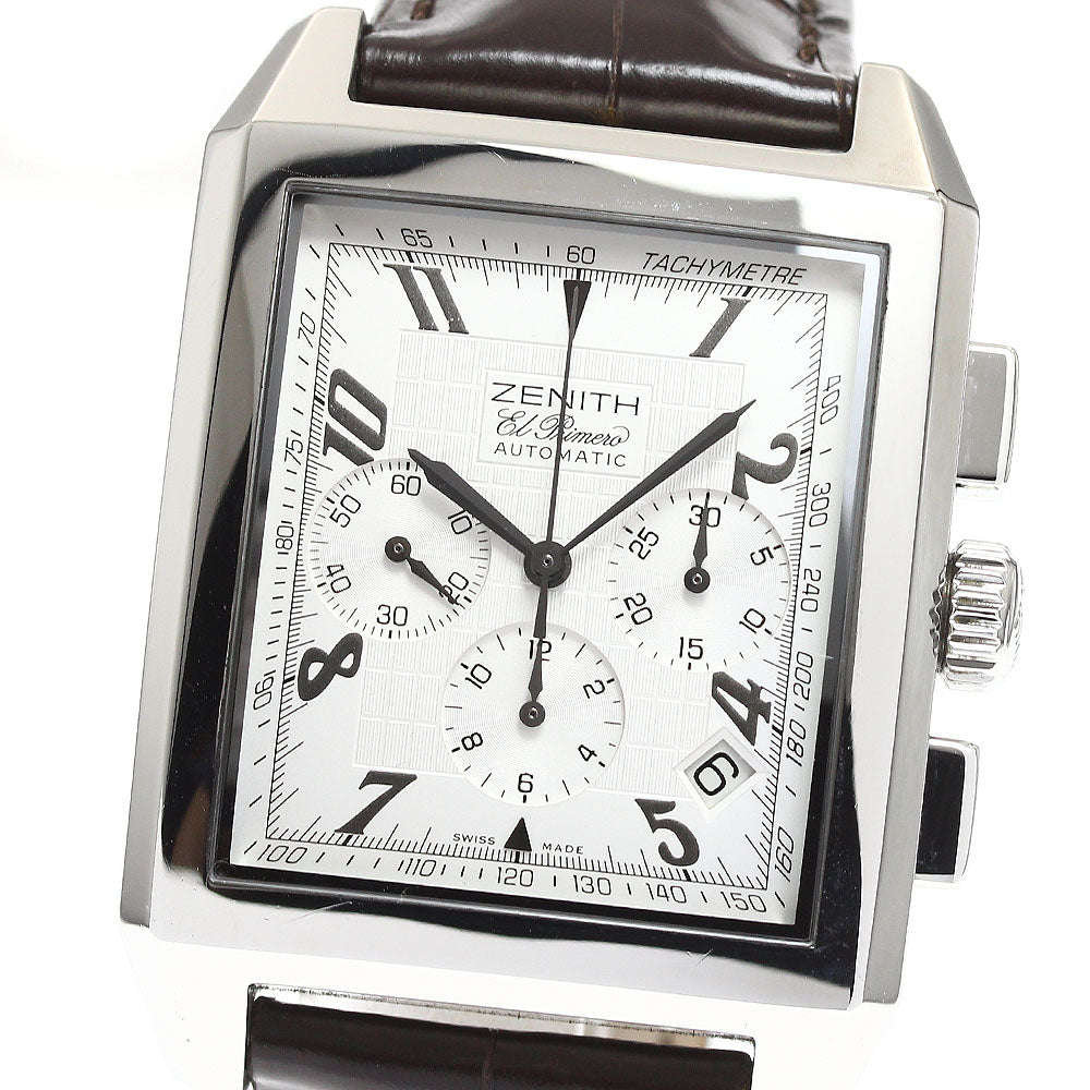 ZENITH Grand Port Royal 03.0550.400 Chronograph Date Silver Dial Automatic Men's Watch_909944