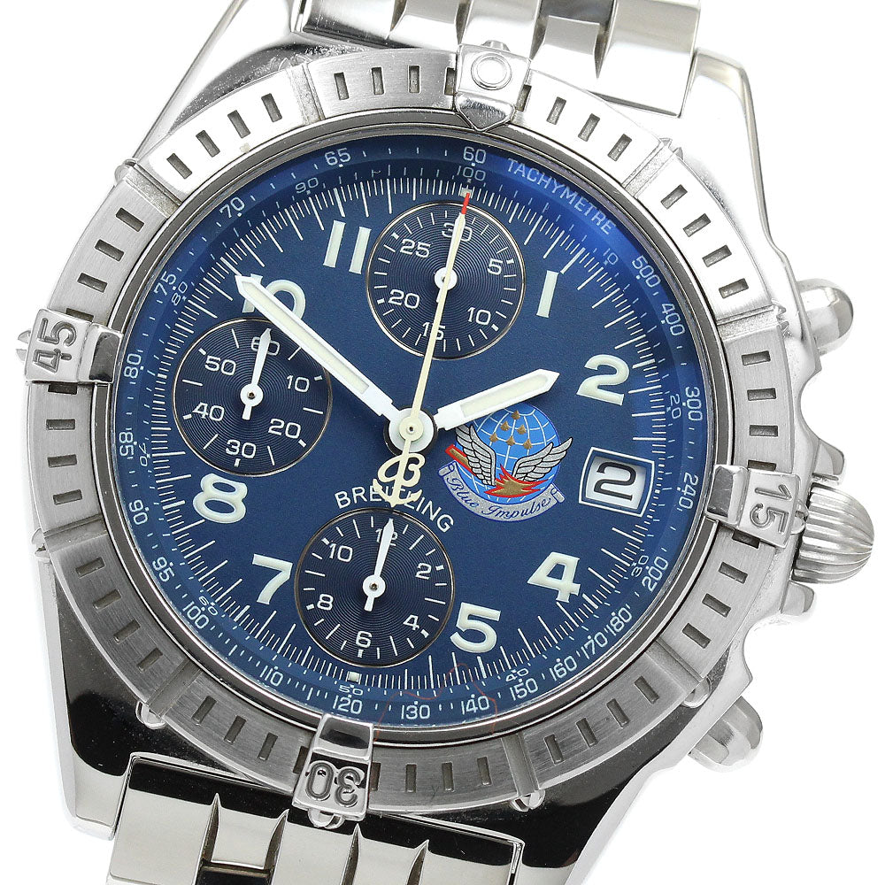 BREITLING Chronomat Blue Impulse A13353 500 limited Automatic Men's Watch_909947