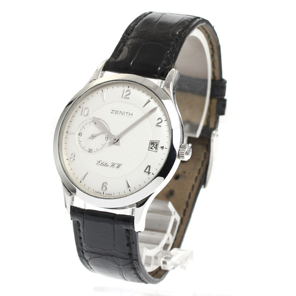 ZENITH Class elite 01.1125.650 Date Silver Dial Hand Winding Men's Watch_909949