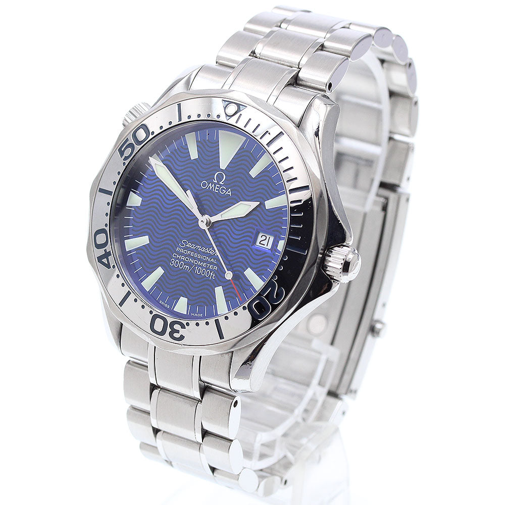 OMEGA Seamaster300 2255.80 Date blue Dial Automatic Men's Watch_910029