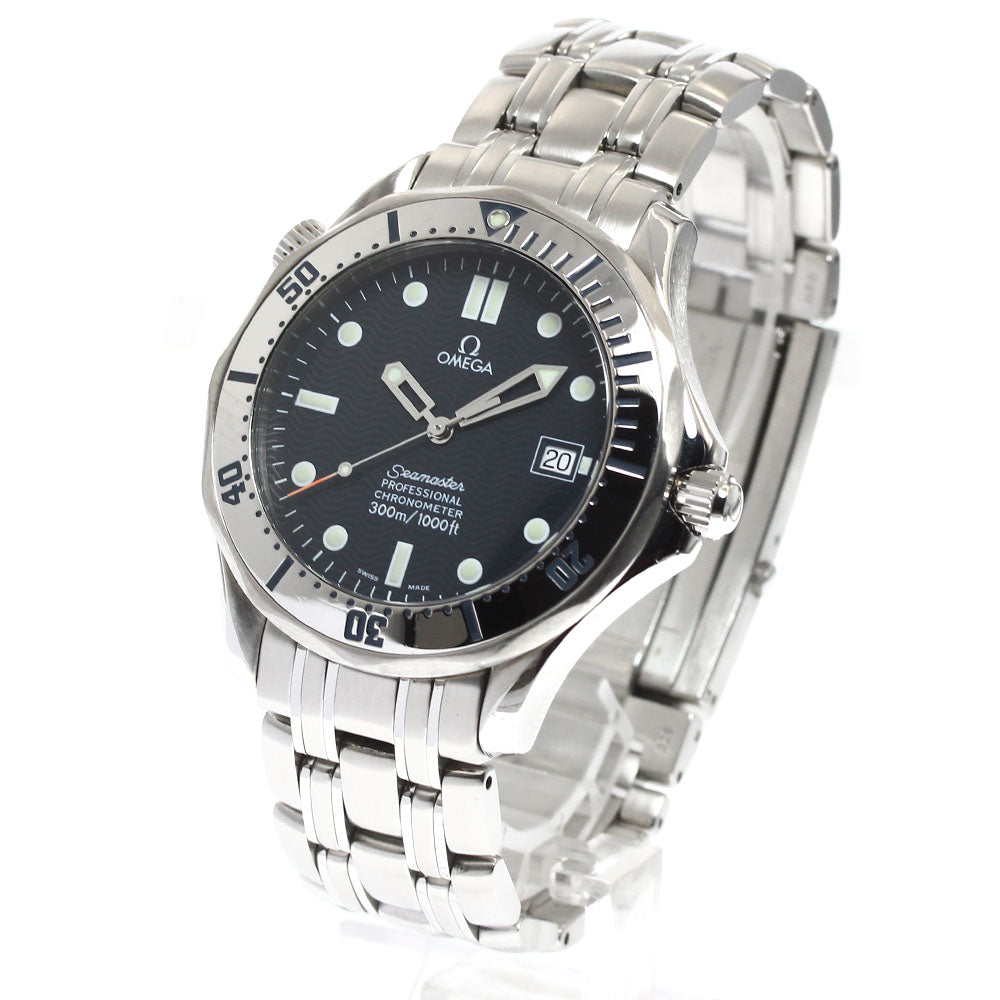OMEGA Seamaster300 2532.80 Date Navy Dial Automatic Men's Watch_910031