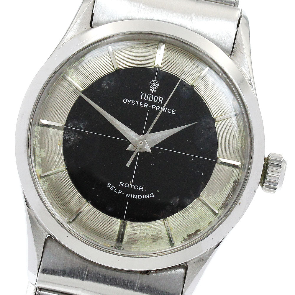 TUDOR Oyster Prince 7967 vintage Silver / Black Dial Automatic Men's_910037